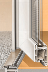 Porta PVC Kömmerling Eurofutur: CONFORTTA - Finestres de PVC · aïllament tèrmic i acústic.