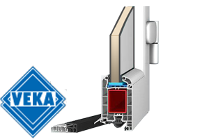 Sistemes de perfils de portes de pvc VEKA Softline.
