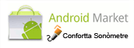 Confortta Sonòmetre aplicación Android - Medidor de decibelios - Codigo QR.